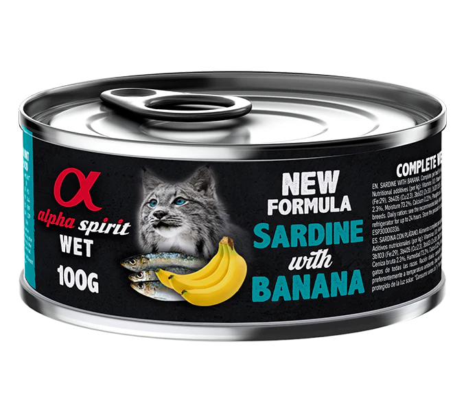Paté de Sardina con Plátano para Gatos - Image 2